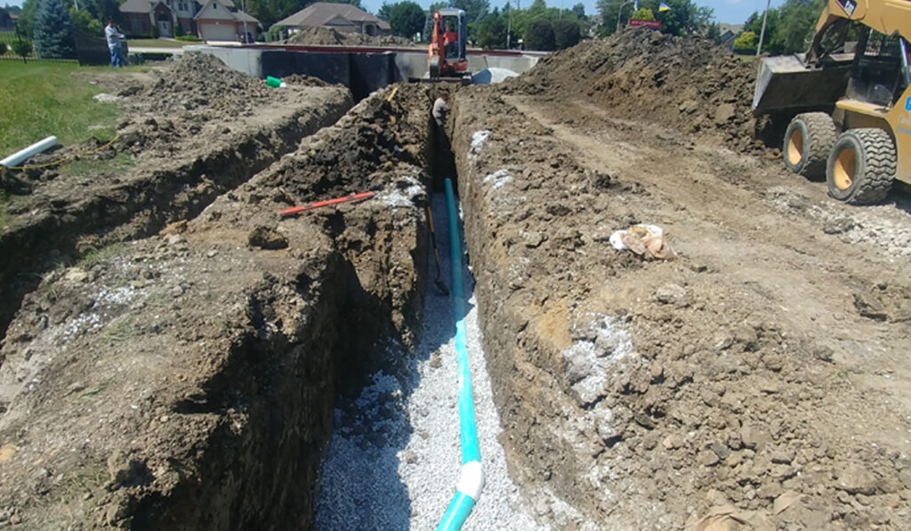 Sewer line connection. Find Wheaton home's plumbing services for your residential home.